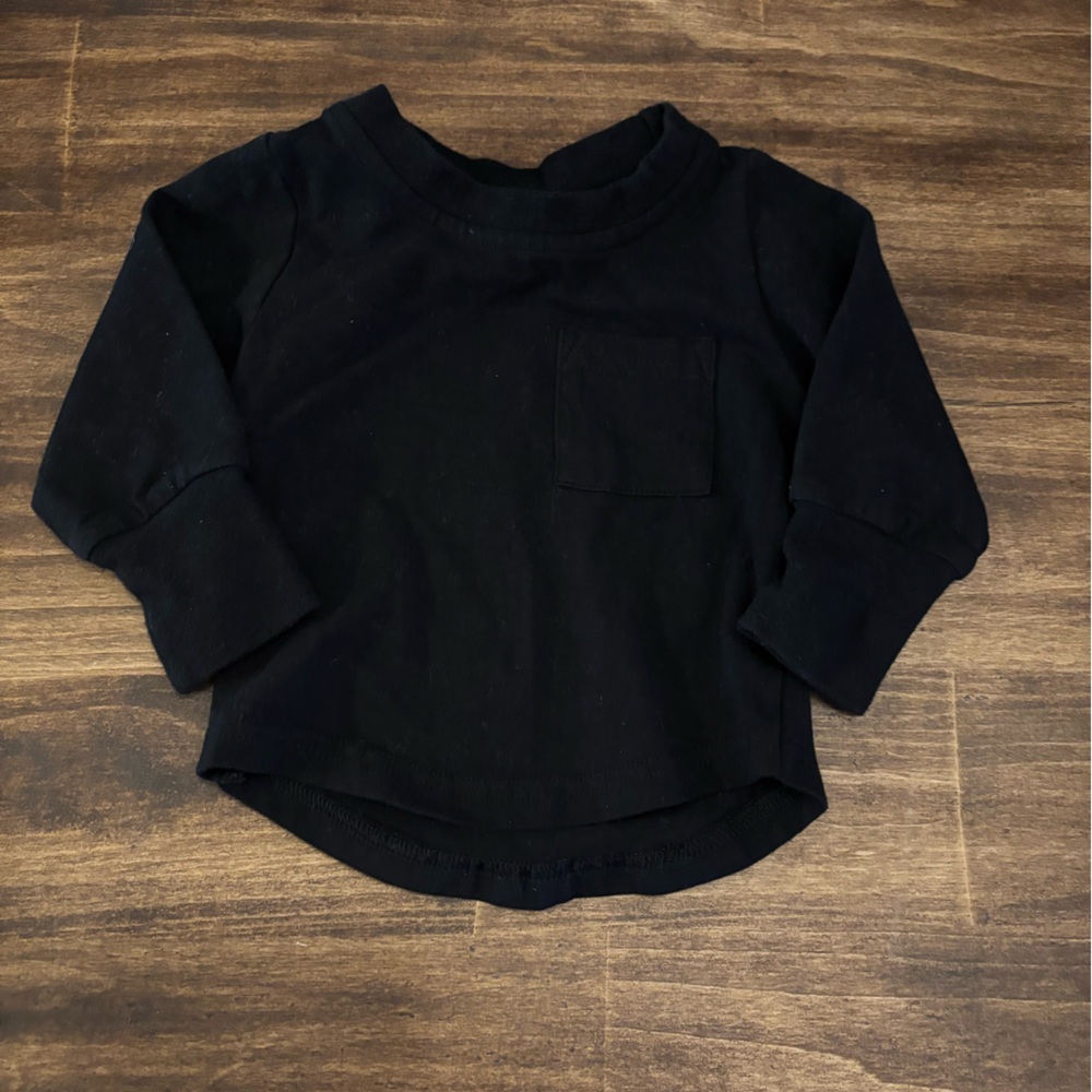 Little Bipsy Black Long Sleeve Tee